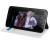 Encase Leather-Style Nexus 6 Wallet Case - White 6