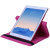 Encase Leren Stijl Doodle Roterende iPad Air 2 Case - Roze 4