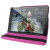 Encase Leren Stijl Doodle Roterende iPad Air 2 Case - Roze 6