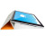 Encase Transparent Shell iPad Air 2 Folding Stand Case - Orange 6