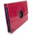 Housse iPad Mini 3 / 2 / 1 Encase Alligator – Rouge 10
