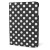 Encase Leather-Style Dotted Rotating iPad Mini 3 / 2 / 1 Case - Black 2