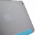 Encase transparante iPad Mini 3 / 2 / 1 opklapbare stand case - Blauw 8