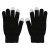 Smart TouchTip Handschuhe für Männer - Schwarz 5