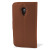 Encase Moto G 2nd Gen Leather-Style Wallet Case - Brown 4