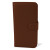 Encase Moto G 2nd Gen Leather-Style Wallet Case - Brown 9