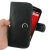 PDair Horizontal Leather Motorola Moto G 2nd Gen Pouch Case - Black 4