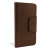 Encase Rotating 4 Inch Leather-Style Universal Phone Fodral - Brun 2