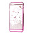 Butterfly iPhone 6S / 6 Shell Case - Rose Pink / Clear 2
