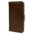 Olixar Premium Genuine Leather Samsung Galaxy S6 Wallet Case - Brown 3