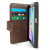 Olixar Premium Genuine Leather Samsung Galaxy S6 Wallet Case - Brown 10
