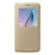 Officiële Samsung Galaxy S6 S View Fabric Premium Cover Case - Goud 3