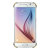Original Samsung Galaxy S6 Clear Cover Case - Gold 3
