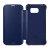 Original Samsung Galaxy S6 Edge Clear View Cover Case in Blau 4