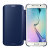 Official Samsung Galaxy S6 Edge Clear View Cover Case - Blue 7