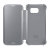 Clear View Cover Samsung Galaxy S6 Edge Officielle – Argent 4