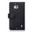 Olixar Nokia Lumia 930 Ledertasche WalletCase in Schwarz 3