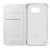 Official Samsung Galaxy S6 Edge Flip Wallet Cover - White 5