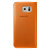 Official Samsung Galaxy S6 Edge Flip Wallet Cover - Orange 2