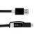 Cable Lightning & USB Micro avec voyant LED - Deff 6