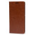 Olixar Leather-Style Sony Xperia Z3+ Wallet Stand Case - Light Brown 5