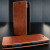 Olixar Leather-Style Sony Xperia Z3+ Wallet Stand Case - Light Brown 10