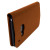 Olixar Leather-Style HTC One M9 Wallet Stand Case - Light Brown 11