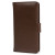 Olixar Sony Xperia Z3+ Genuine Leather Wallet Case - Brown 3