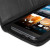 Olixar HTC One M9 Ledertasche Wallet in Schwarz 10