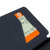 Offizielle Microsoft Lumia 640 Wallet Cover Case Tasche in Schwarz 6