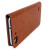 Olixar Leather-Style ZTE Blade S6 Wallet Stand Case - Light Brown 7