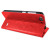 Olixar Leather-Style ZTE Blade S6 Lommebok Deksel - Rød 5