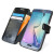 Zenus Lettering Diary Samsung Galaxy S6 Wallet Case - Black 12