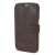 Zenus Vintage Diary Samsung Galaxy S6 Tasche in Dulnkel Braun 2