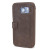 Zenus Vintage Diary Samsung Galaxy S6 Tasche in Dulnkel Braun 3