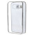 Glimmer Polycarbonate Samsung Galaxy S6 Shell Case - Silver and Clear 7