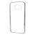 Glimmer Polycarbonate Samsung Galaxy S6 Shell Case - Silver and Clear 9