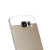  Obliq Slim Meta Samsung Galaxy S6 Case - Wit Champagne Goud 2