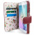 Olixar Samsung Galaxy S6 Tasche im Brieftaschen Design in Floral Rot 6