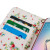 Olixar Samsung Galaxy S6 Tasche im Brieftaschen Design in Floral Rot 8