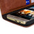 Olixar Leather-Style HTC One M9 Plus Wallet Stand Case -  Brown 12