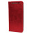 Funda HTC One M9 Plus Olixar Tipo Cartera Estilo Cuero - Roja 2