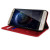 Funda HTC One M9 Plus Olixar Tipo Cartera Estilo Cuero - Roja 4
