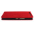 Funda HTC One M9 Plus Olixar Tipo Cartera Estilo Cuero - Roja 11