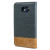 Olixar Premium Fabric Samsung Galaxy S6 Wallet Case - Light Blue 3