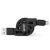 Cable de Carga y Sincronización Micro USB Retráctil Olixar - Negro 13