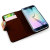 Create and Case Samsung Galaxy S6 Edge Book Case - Grandma's Quilt 5