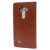 Olixar Leather-Style LG G4 Wallet Stand Case - Brown 3