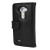 Olixar Premium Genuine Leather LG G4 Wallet Case - Black 2