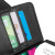 Olixar Premium LG G4 Ledertasche WalletCase in Schwarz 5